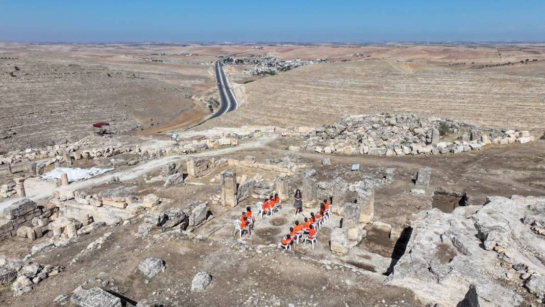 Diyarbakır Zerzevan’da öğrencilerle tarihe yolculuk 2